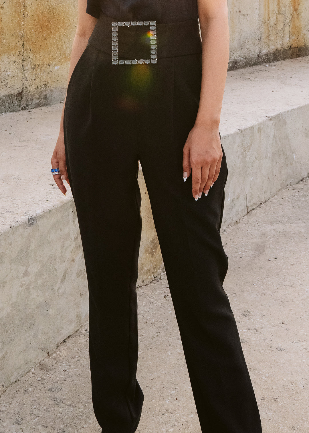 Belted Trousers